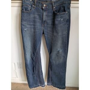 George Men's Bootcut Jeans Distressed Customized 33x30